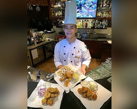 New on the menu - chicken dishes served all month long. (Photo by Jinggoy I. Salvador)