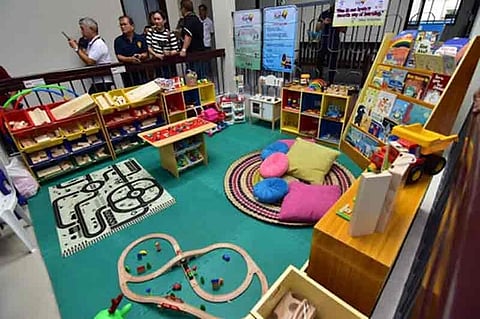 LOOK: A newly-improved facility for pediatric cancer patients, the House of Hope, inside the Southern Philippines Medical Center was officially inaugurated on Friday, November 29.(Macky Lim)