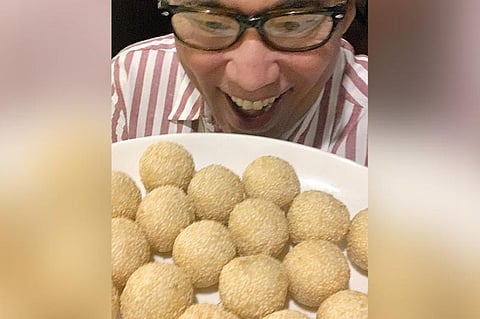 DAVAO. Always my lucky charm, the Lotus Court buchi. (Photo by Jinggoy I. Salvador)
