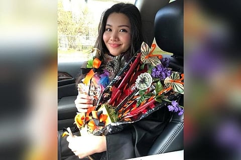 USA. Juliane Robert Marinas Ponce, a native of Angeles City, graduated summa cum laude at the West Anchorage High School in Anchorage, Alaska in the US for the academic year 2019-2020 amid the coronavirus pandemic. (Contributed photo)