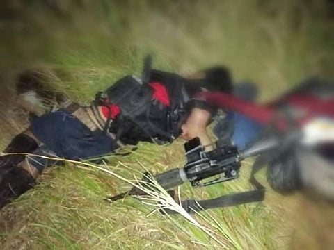 CLASH. Two rebels were killed in a clash with government troopers on Christmas Eve in Barangay Napacao, Siaton, Negros Oriental. (Contributed photo)