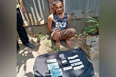 ZAMBOANGA. The Regional Drug Enforcement Unit (RDEU), headed by Police Lieutenant Colonel Muammar Mukaram, arrests in an anti-drug operation Tuesday, April 6, 2021, Abdurakman Arpa, 29, a high-value target suspect. The RDEU launches the anti-drug operation following surveillance in the illegal activity of the suspect. (SunStar Zamboanga)