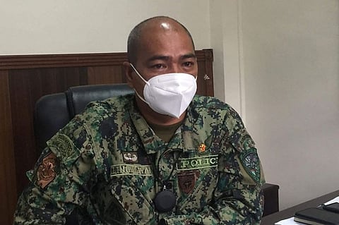 NEW CHIEF. Col. Robert Lingbawan, the new Cebu Police Provincial Office (CPPO) director, faces reporters on Tuesday, April 13, 2021. Just like his predecessors at the CPPO, Lingbawan said there will be no letup in the fight against illegal drugs and other crimes in Cebu Province. (Arnold Bustamante)