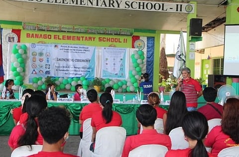 BACOLOD. The Technical Education and Skills Development Authority launches the "Project Banago Alternative and Sustainable Livelihood Initiatives for Development (Baslid)" in Barangay Banago, Bacolod City recently. (Contributed Photo)