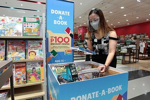 DONATE A BOOK. SM shoppers can continue to share the joys of learning with children who need them most through The SM Store's Donate a Book campaign, which is now ongoing at select branches nationwide until September 30, 2021. (Contributed photo)