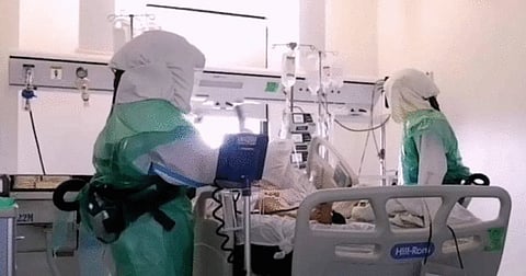 NEGROS. Some medical frontliners in Negros Occidental may file a mass resignation over non-release of their special risk, meal and transportation allowances. (File photo)