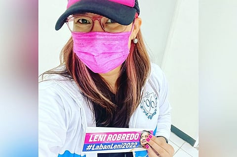 NEGROS. Laban Leni Negros Occidental convenor and spokesperson Pinky Mirano Ocampo says they are joining the nationwide caravan for Leni on Saturday, October 23, 2021. (Contributed Photo)