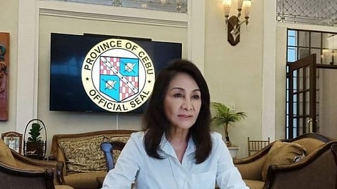 Cebu Governor Gwendo­lyn ‘Gwen’ Garcia. (File photo)
