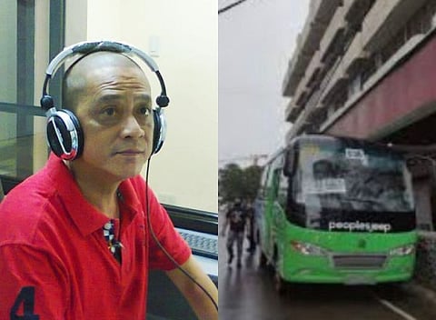 CEBU. (From left) Rico Osmeña and the scene of the shooting. (Contribured photos)