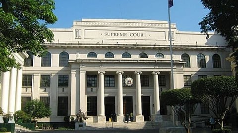 MANILA. Facade of the Supreme Court building.