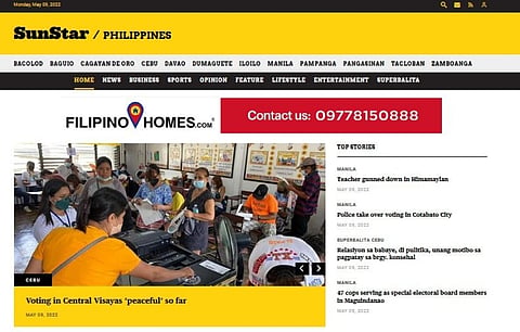 SunStar website: Celebrating 22nd year as home to network of community newspapers