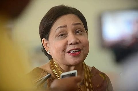 MANILA. Senator Cynthia Villar. 