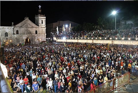 Unang adlaw sa Misa de Gallo sa 
Cebu City, Province nagmalinawon 