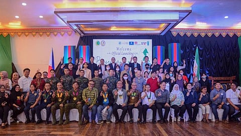 ZAMBOANGA. The Ministry of Public Order and Safety in the Bangsamoro Autonomous Region in Muslim Mindanao (MPOS-Barmm) launches the Bangsamoro Peace Institute (BPI) to bolster a network of peacebuilders in the region. A photo handout shows the participants posed for a group pictorial during the launching of BPI on Saturday, February 4, in Cotabato City. (SunStar Zamboanga)