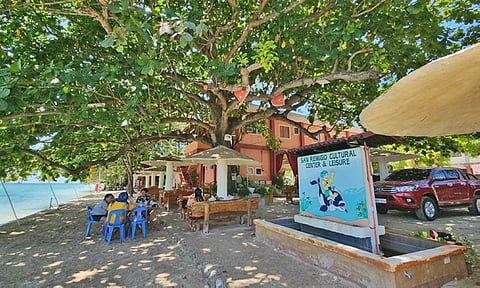 LAPYAHAN. A beach resort in San Remigio, Cebu continues to develop its property with the expectation of tourists flocking to the town to witness the main activities of its fiesta on May 16, 2023. / Amper Campaña