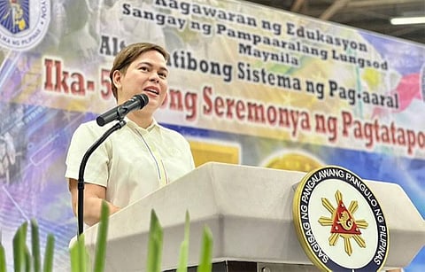 MANILA. Vice President Sara Duterte-Carpio. (Photo from Duterte's Facebook page)