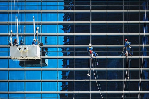 Construction workers