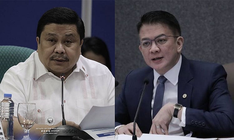 Estrada dispels ouster plot rumors vs Escudero