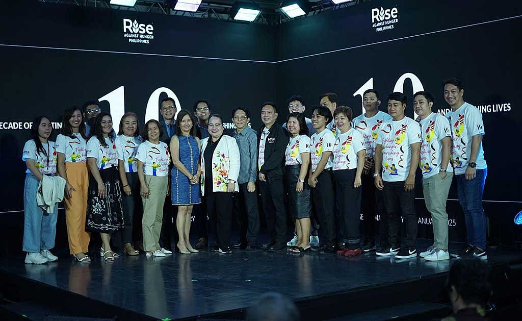 Rise Against Hunger PH celebrates decade of leading fight