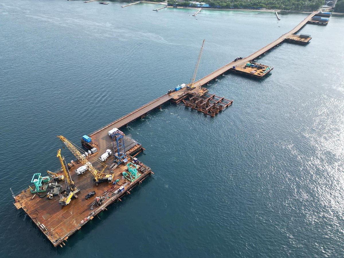 DavSam Bridge nears 60% completion