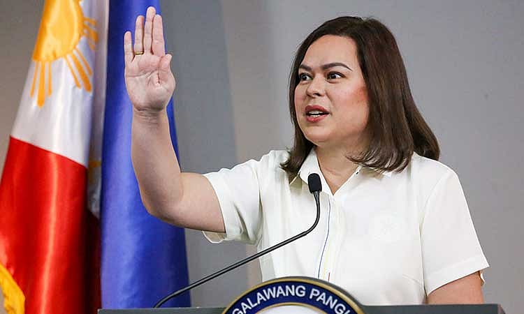 VP Sara’s rescheduled foreign trip OK’d