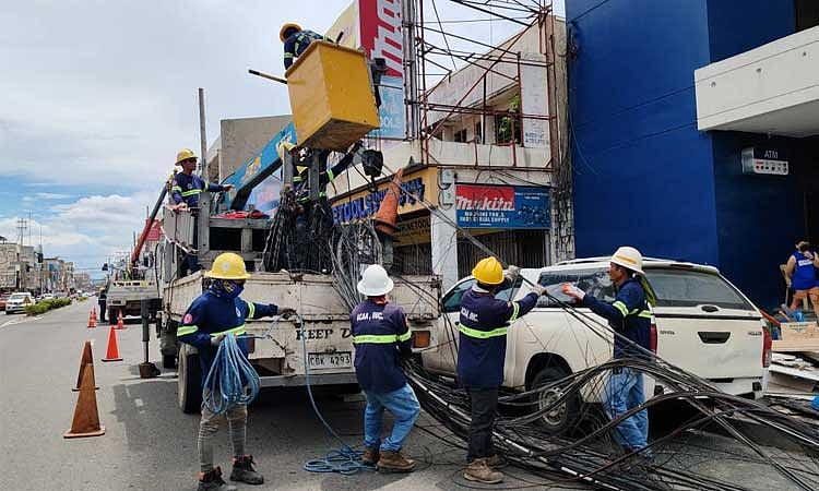Underground cabling on R. Magsaysay eyed to be completed next month