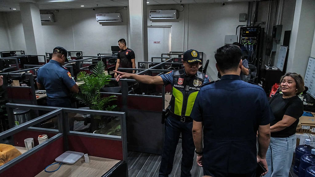 24 suspects charged in scam hub raid