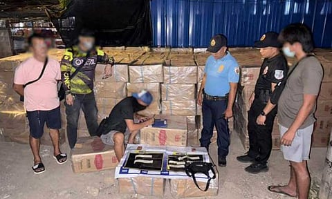 Authorities Seize Nearly ₱9M in Smuggled Cigarettes