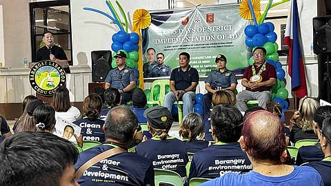 Residente sa Barangay Labangon disiplinahon