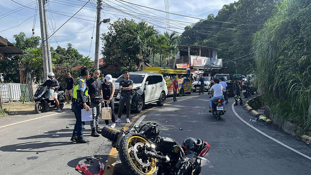 Rider dies after motorbike crashes into SUV in TCH