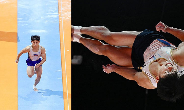 Yulo strikes gold anew in world championships