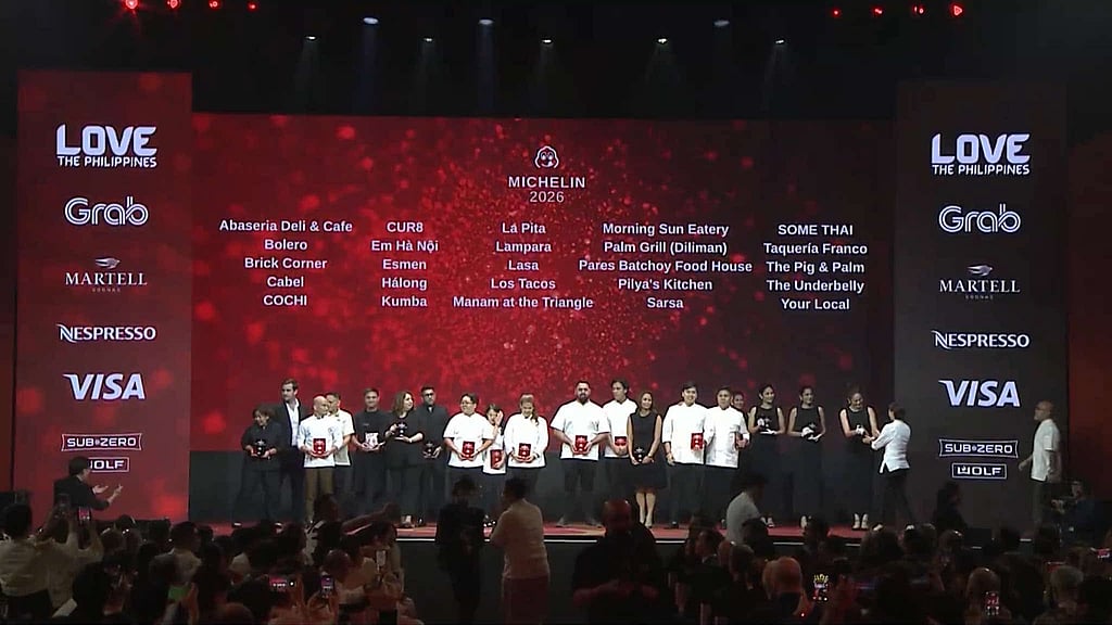 PH culinary scene shines in 1st Michelin Guide 2026