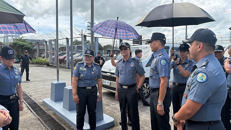 BJMP chief inspects Negros Occidental District Jail