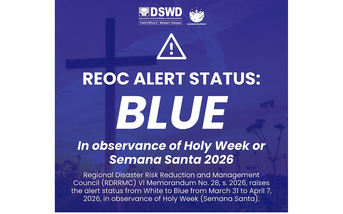 DSWD 6 offices close for Holy Week