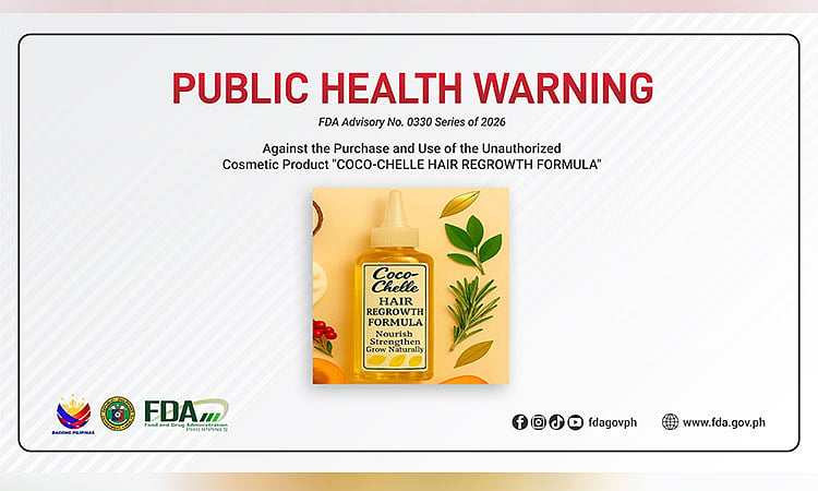 FDA warns public vs unregistered hair regrowth product