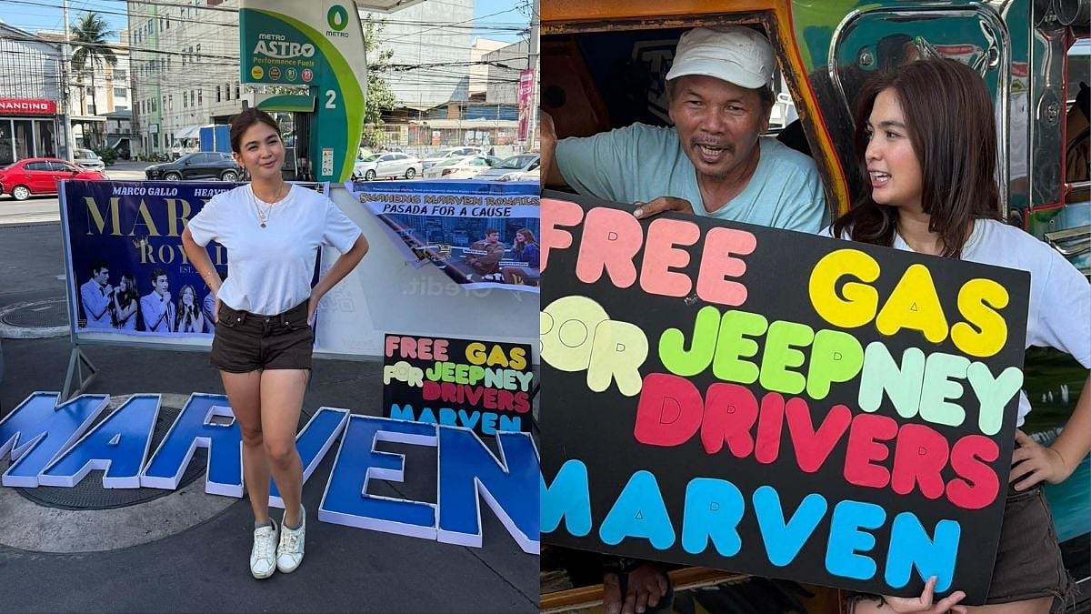 Heaven Peralejo launches fuel aid for drivers