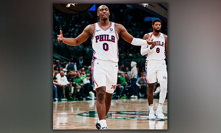 76ers gipahilom ang TD Garden