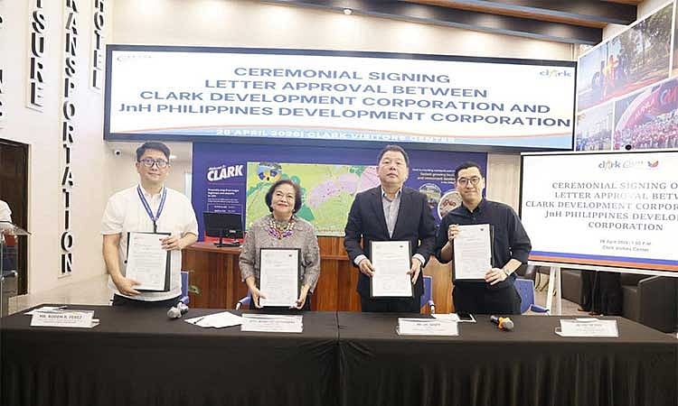 Korean firm allots ₱840-M
for Clark expansion project