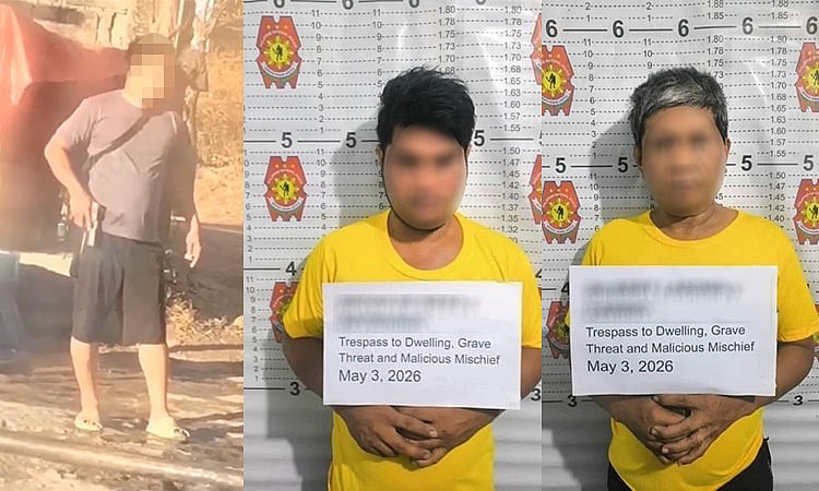 2 men in viral gun-toting video nabbed