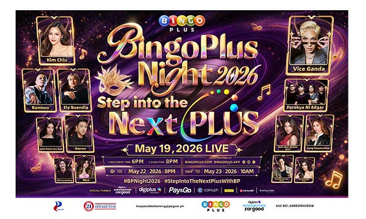 Four times the fun: BingoPlus celebrates 4th year at BingoPlus Night 2026 - Step into the Next PLUS