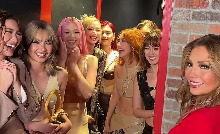 BINI meets Thalia in person at Billboard Women in Music