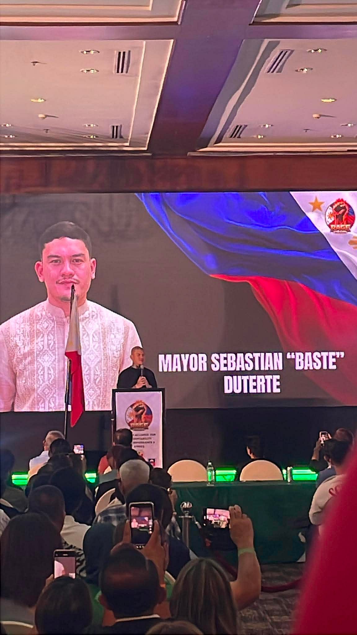 Baste Duterte commends 2 Cebu lawmakers over VP Sara impeachment stance