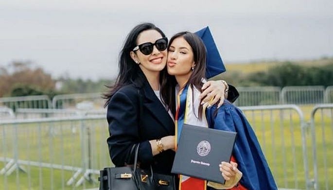 Ruffa celebrates daughter Lorin’s US graduation