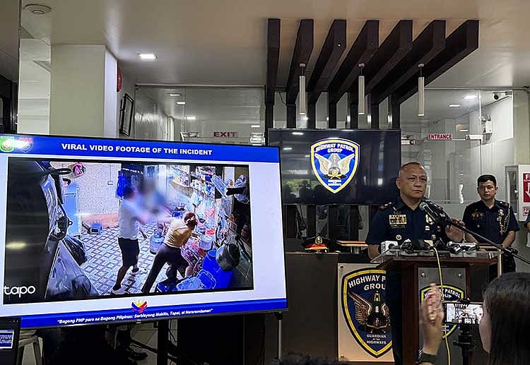 Malolos cop in viral assault video relieved from post