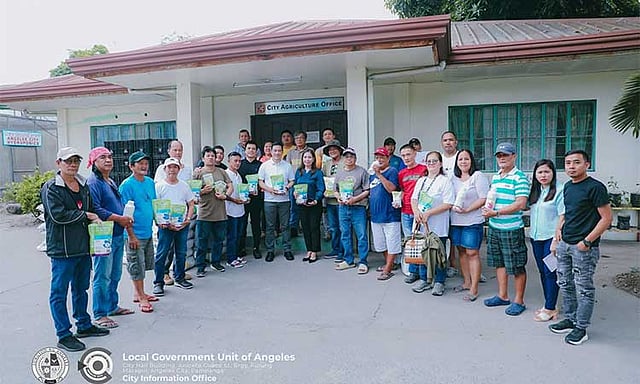 Farm inputs distributed to Angeles City farmers