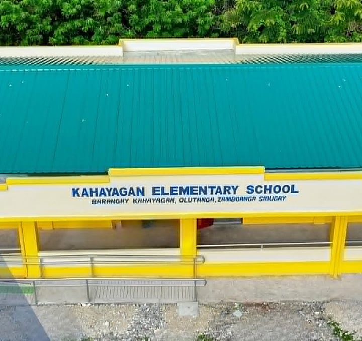 DPWH builds 2-classroom school building in Zamboanga Sibugay