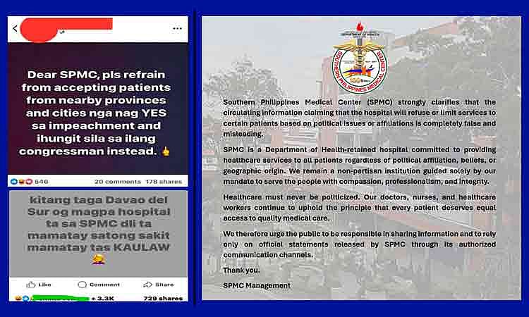 SPMC junk viral anti-patient calls