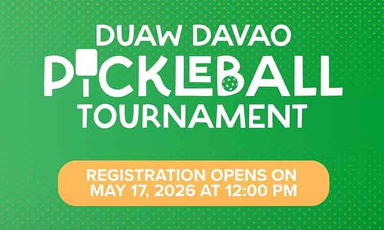 Duaw Davao first Pickleball Tournament unveiled