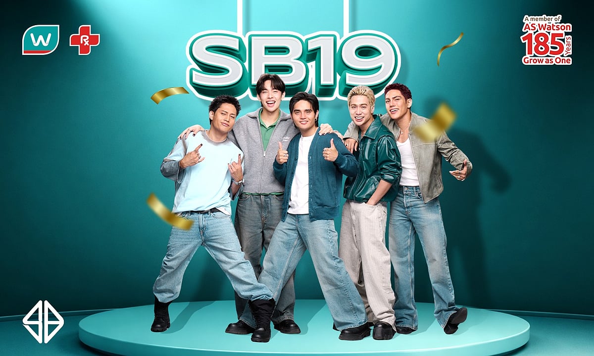 Watsons welcomes SB19 as brand ambassadors, bringing together music, beauty & wellness in celebration of everyday confidence and Filipino excellence