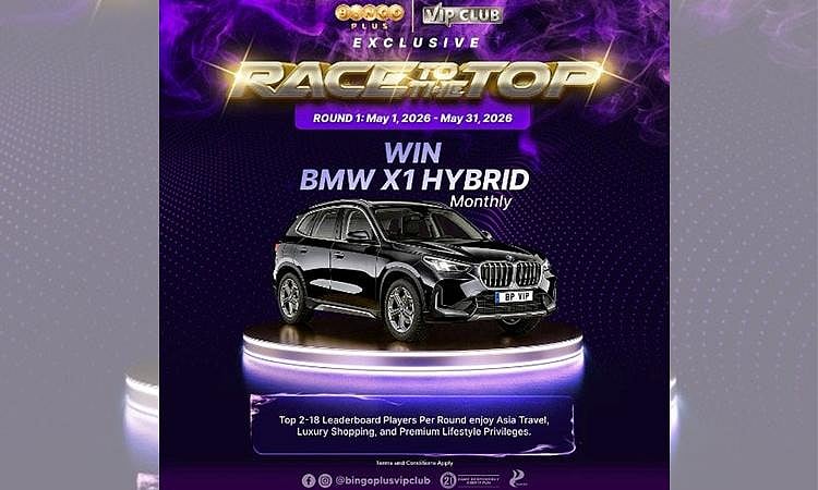 Race To The Top: BingoPlus VIP Club introduces monthly BMW X1 Hybrid reward campaign for ‘New Nobility’